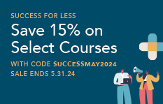 Save 15% on select courses. 
